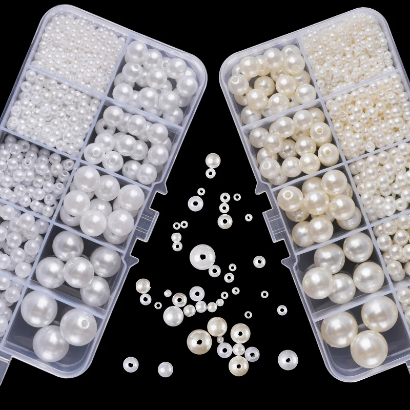 Resin Jewelry Kit - 800 pezzi di perle artificiali finte