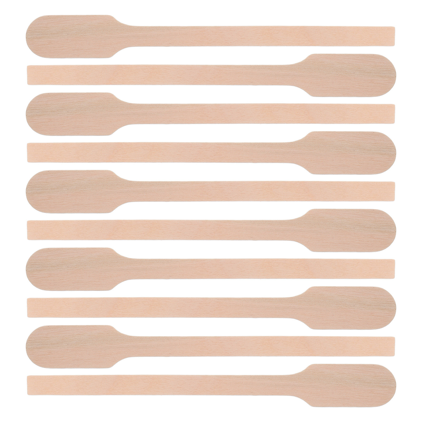 Crafting Resin - 200 Pezzi Bastoncini in Legno per