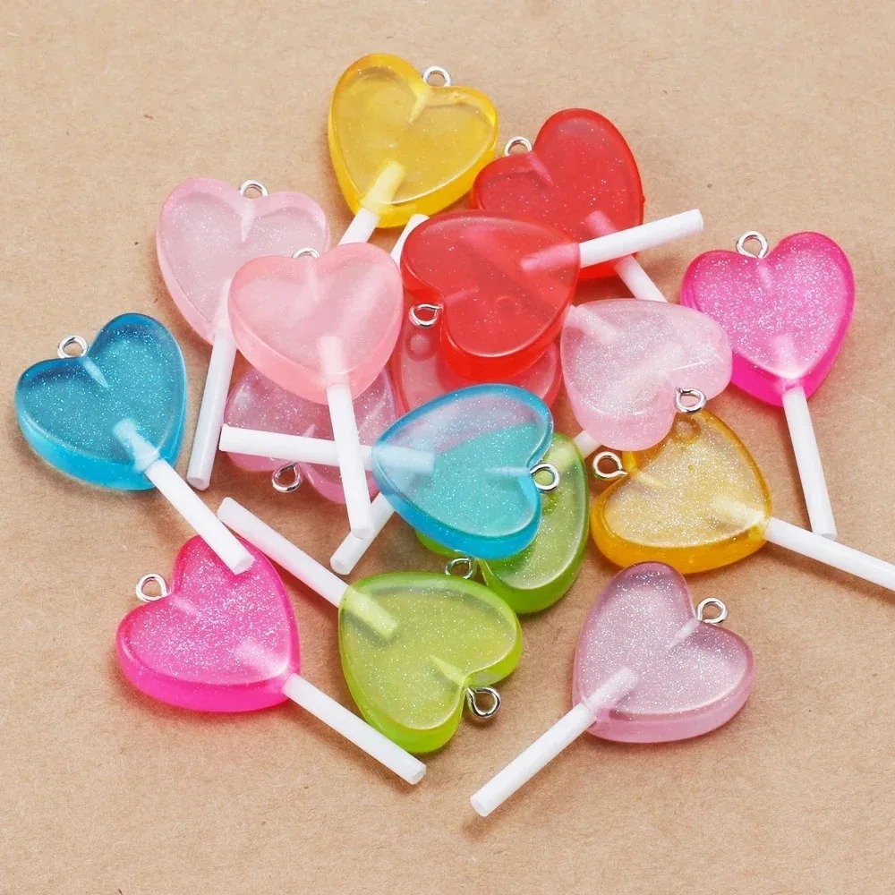 Resin Craft Projects - 10 Pezzi di Ciondoli in Resina