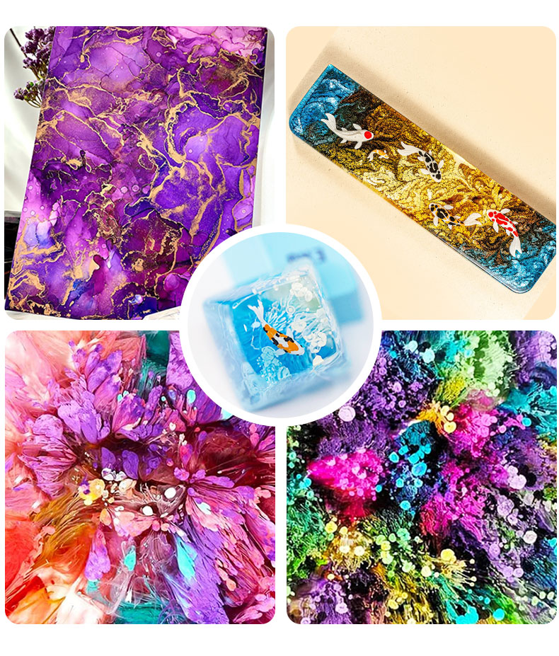10ml alcool inchiostro arte re - Epoxy Uv Resin Kit recensione e prezzo