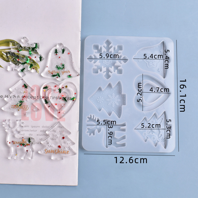Stampo natalizio Stampo epossi - Resin Jewelry Kit recensione e prezzo