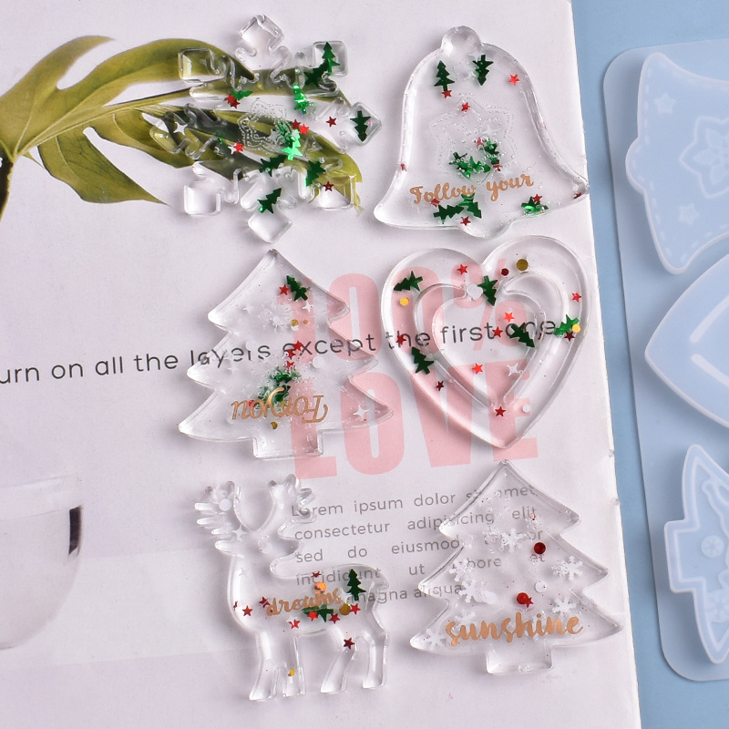Stampo natalizio Stampo epossi - Resin Jewelry Kit recensione e prezzo
